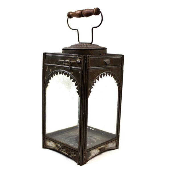 1820s - 1830s tin candle lantern