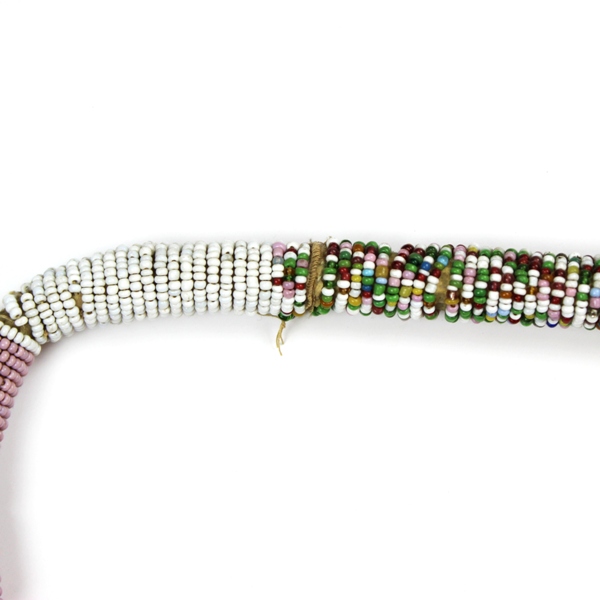 Native American beaded prayer stick - c. 1890s