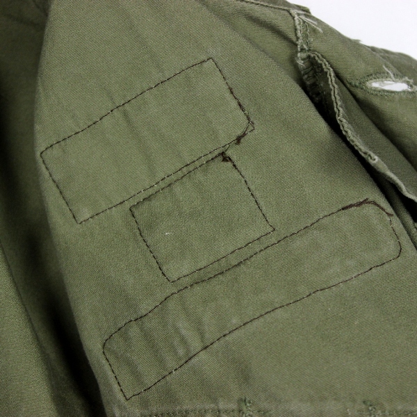 5th SFG 1st Pattern jungle jacket w/ green beret