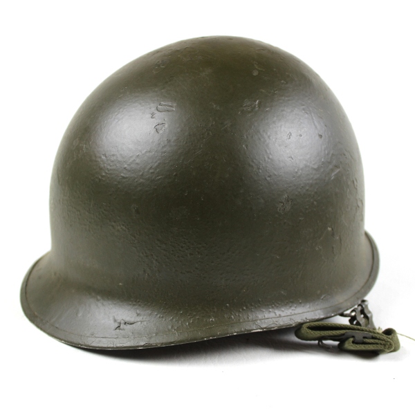 US Army M1 helmet w/ liner and cam cover