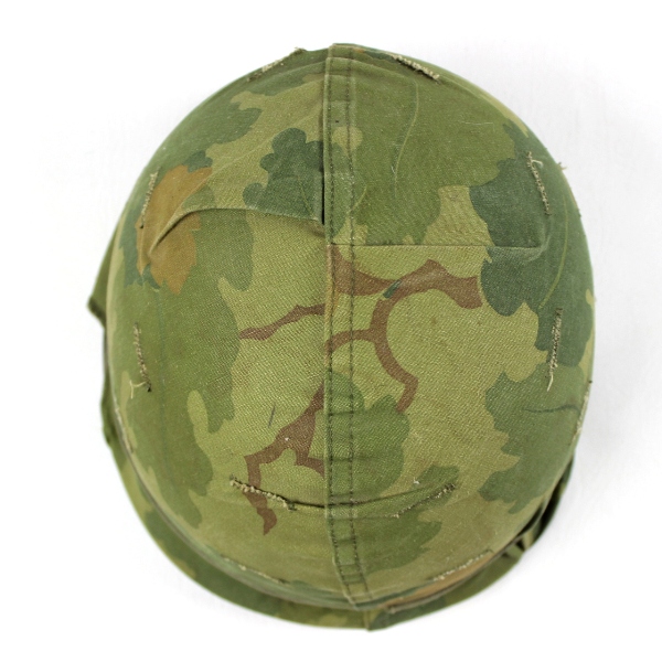 US Army M1 helmet w/ liner and cam cover