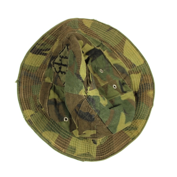 Field-made ERDL camouflage boonie hat - 18th Eng. Bde