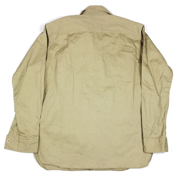 Scarce South Vietnam Army khaki cotton service shirt