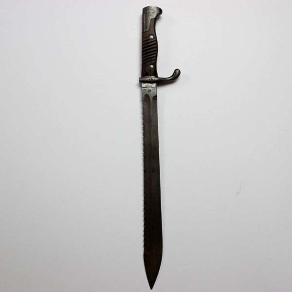 German S98/05 saw back “Butcher” bayonet - Double maker