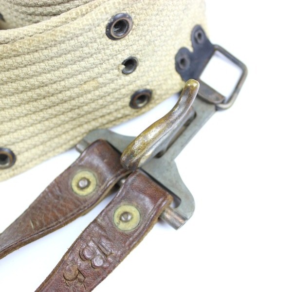 M1912 Officers mounted pistol belt w/ M1903 sword hanger