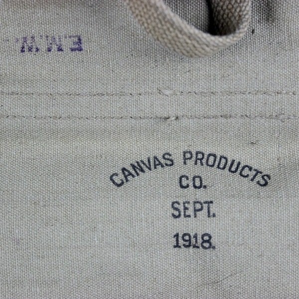 M1910 canvas haversack w/ complete mess kit - 1918