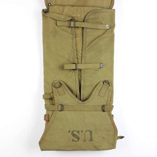 M1910 canvas haversack w/ complete mess kit - R.I.A. 1915