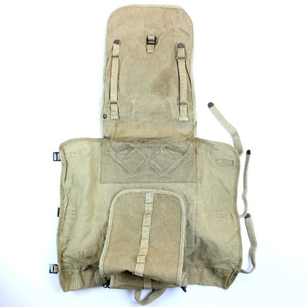 M1910 canvas haversack - 31st Infantry Division - Identified