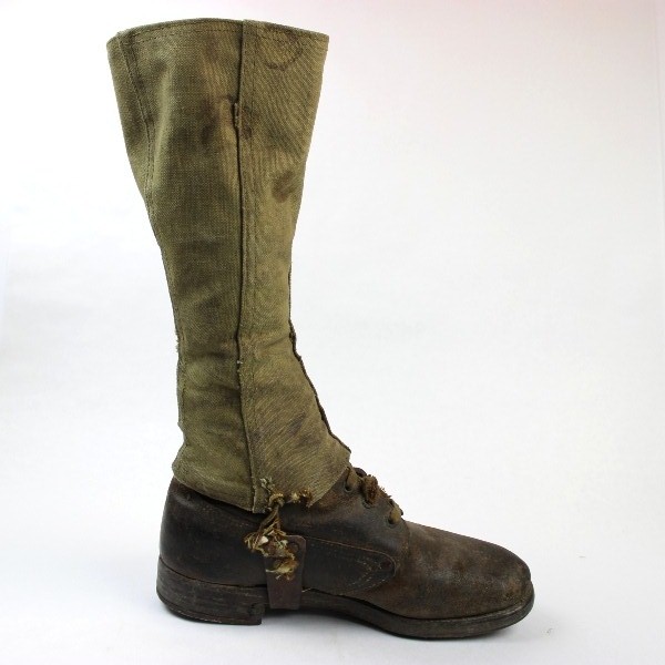 M1917 trench roughout leather boots - 7 1/2 EE