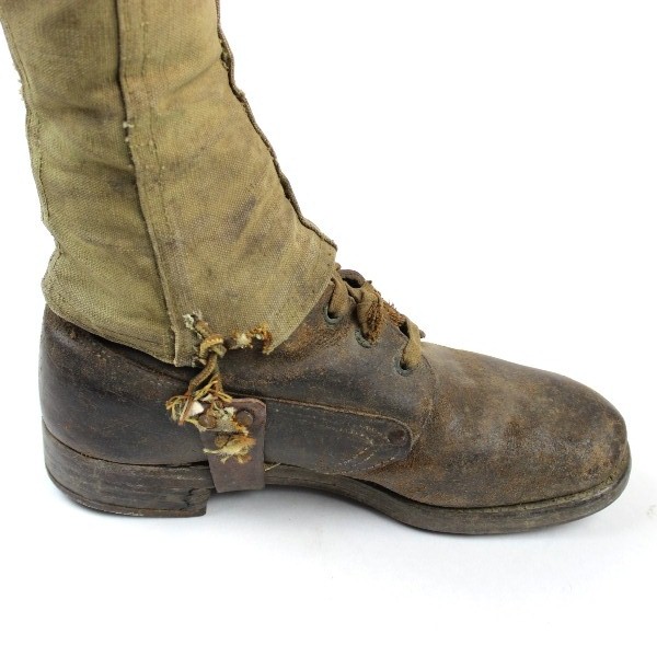 M1917 trench roughout leather boots - 7 1/2 EE