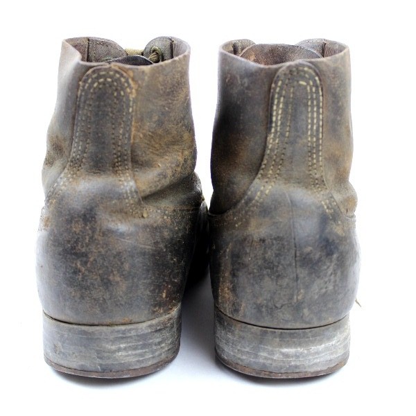 M1917 trench roughout leather boots - 7 1/2 EE