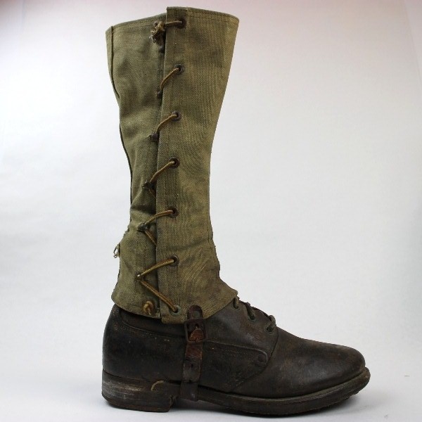 M1917 trench roughout leather boots - 7 1/2 EE