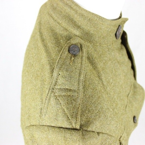 M1912 OD wool service tunic w/ cap - Signal Corps - 89th ID