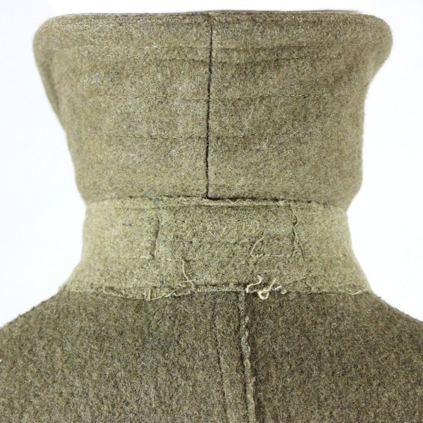 M1918 wool service overcoat - identified