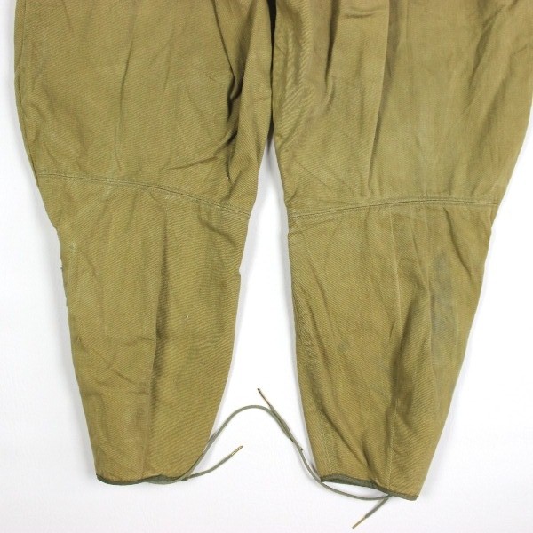 Khaki cotton service trousers - W32 L24