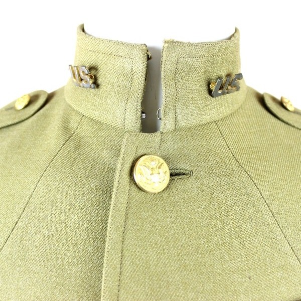 1920 OD wool officer tunic and breeches - Ided