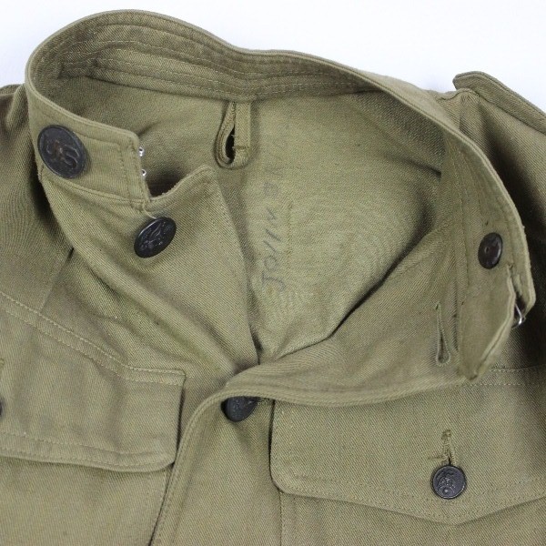 M1910 Cotton service jacket w/ trousers - identified