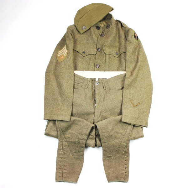 Uniform grouping - 34th ID EM tunic, trousers and cap