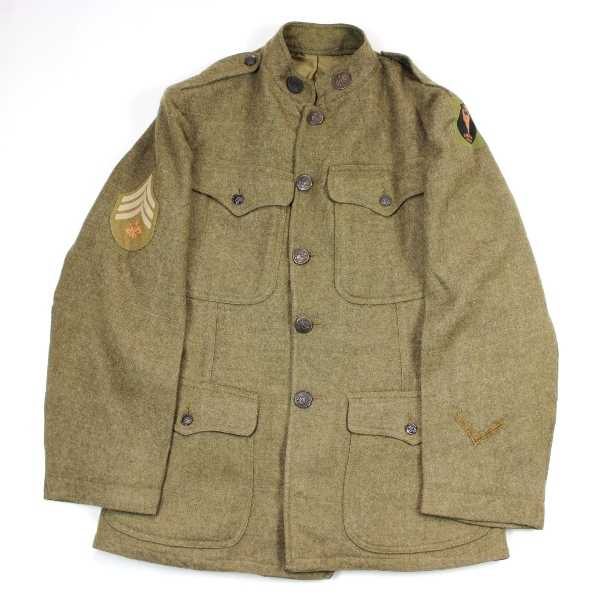 Uniform grouping - 34th ID EM tunic, trousers and cap