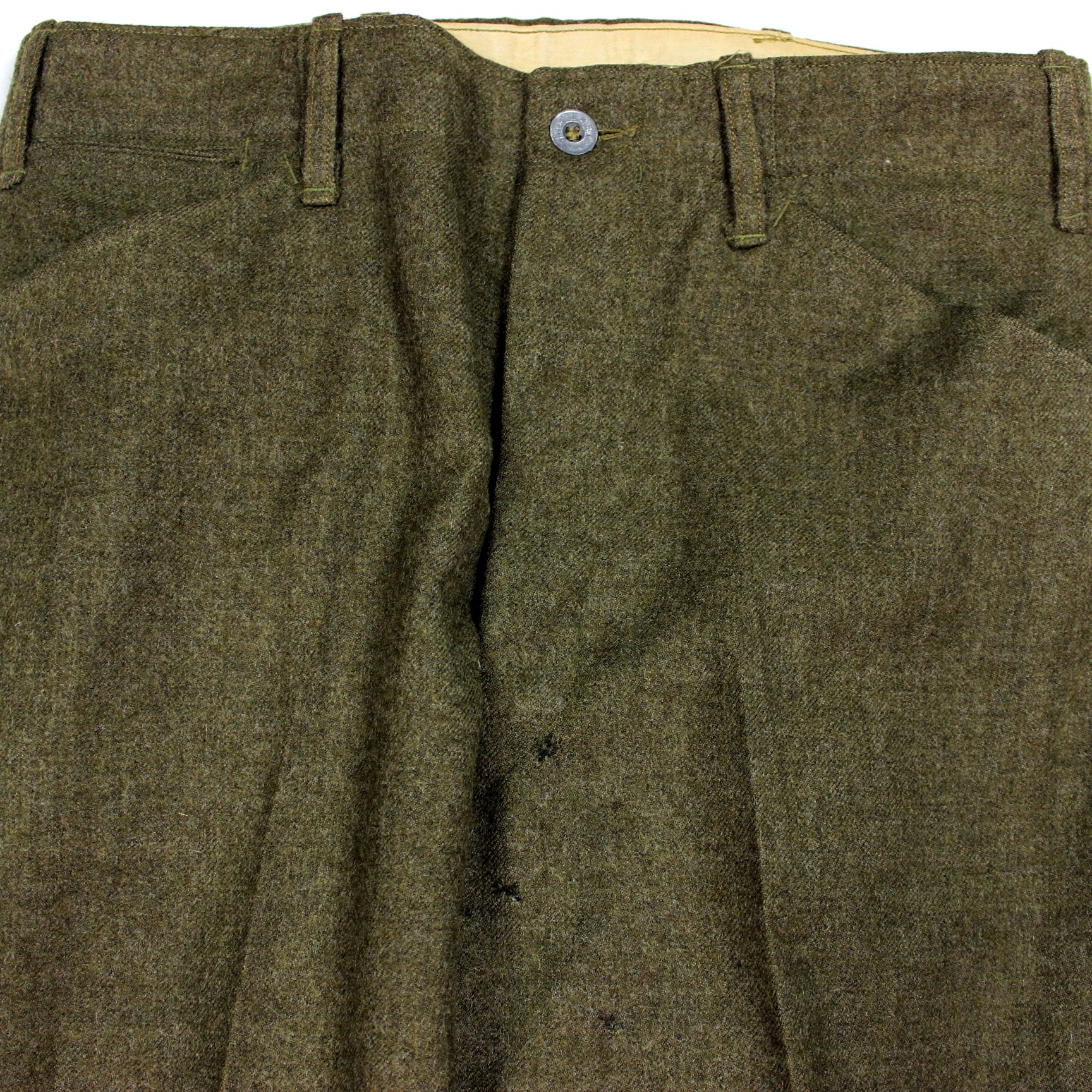 M1918 OD wool Pershing type service coat w/ matching breeches