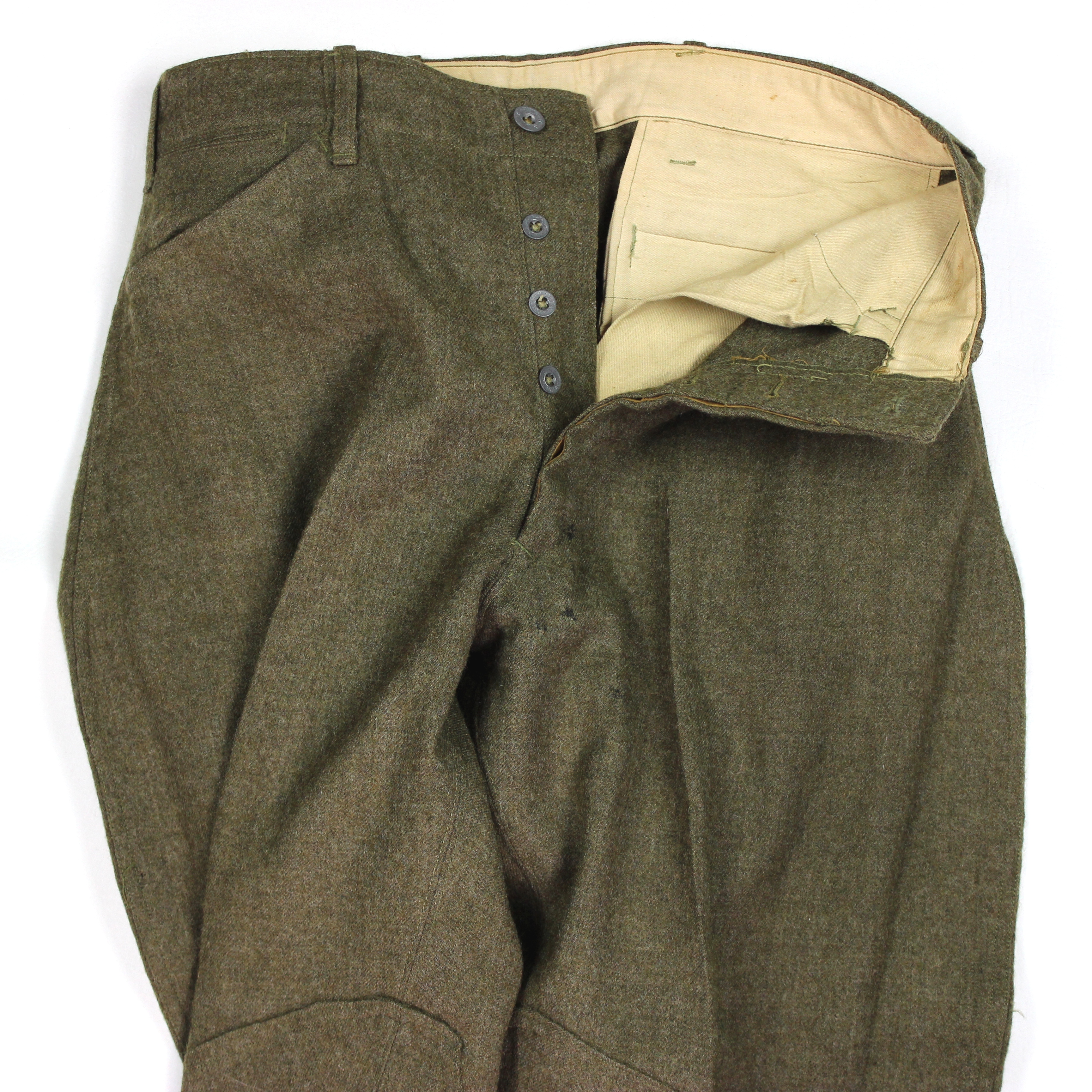 M1918 OD wool Pershing type service coat w/ matching breeches