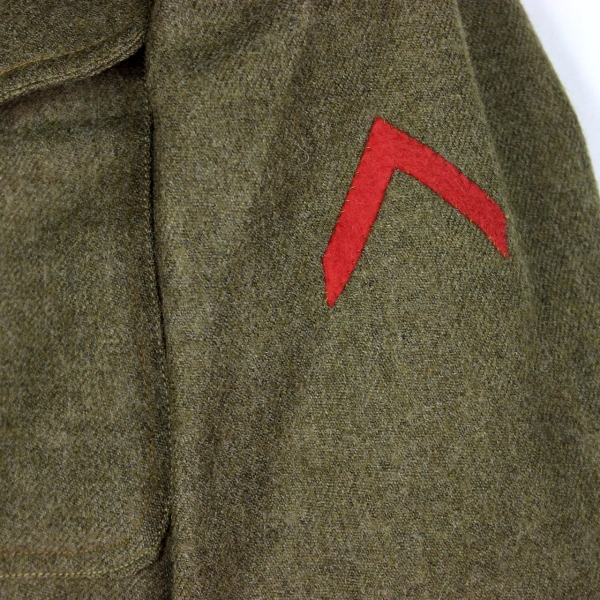 M1917 OD wool service coat - Artillery