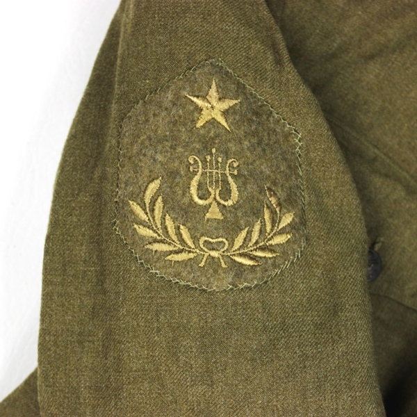 M1917 OD wool service coat - 29th Infantry Division