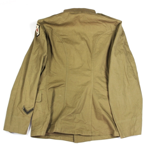 M1911 khaki / tan cotton service coat - 5th Corps engineers