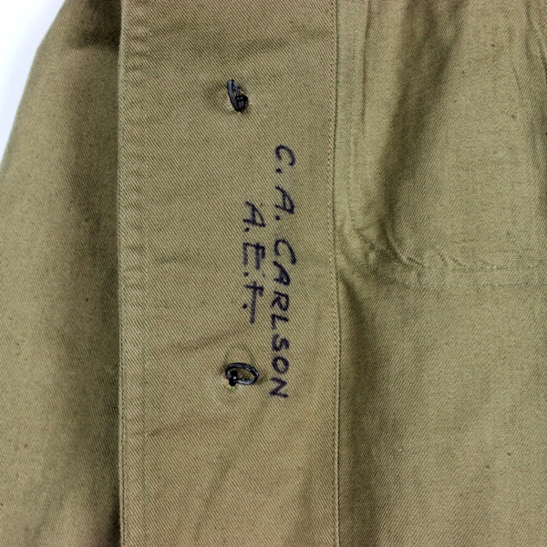 M1911 khaki / tan cotton service coat - 5th Corps engineers