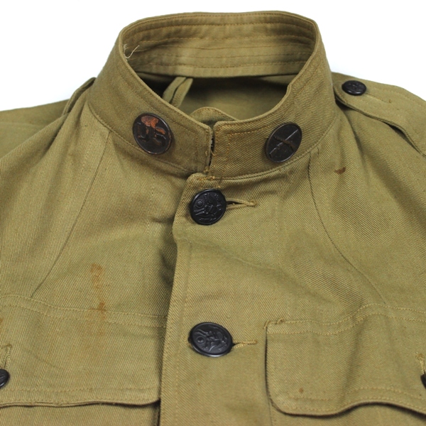 M1911 khaki / tan cotton service coat - Infantry