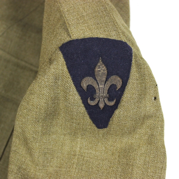 M1917 OD wool service coat, breeches - district of Paris