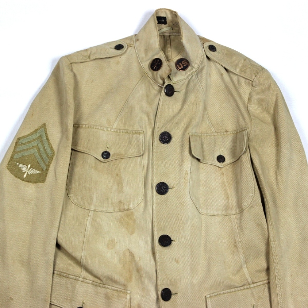 M1911 khaki / tan cotton service coat - Air Service