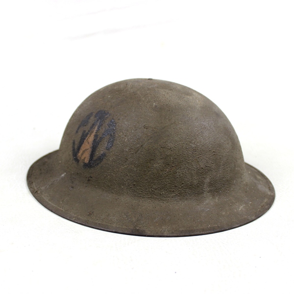 M1917 Doughboy standard steel helmet - 89th ID