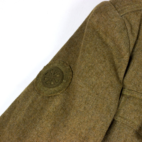 M1917 OD Wool service tunic - 353rd Infantry - 89th ID