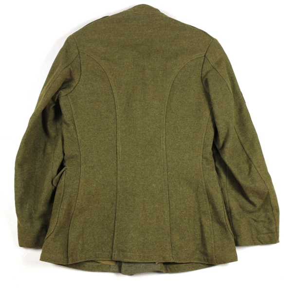 M1917 OD Wool service tunic - Artillery - 89th ID