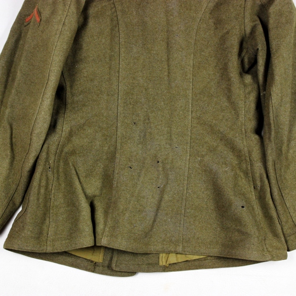 M1917 OD Wool service tunic  - 89th ID early variant