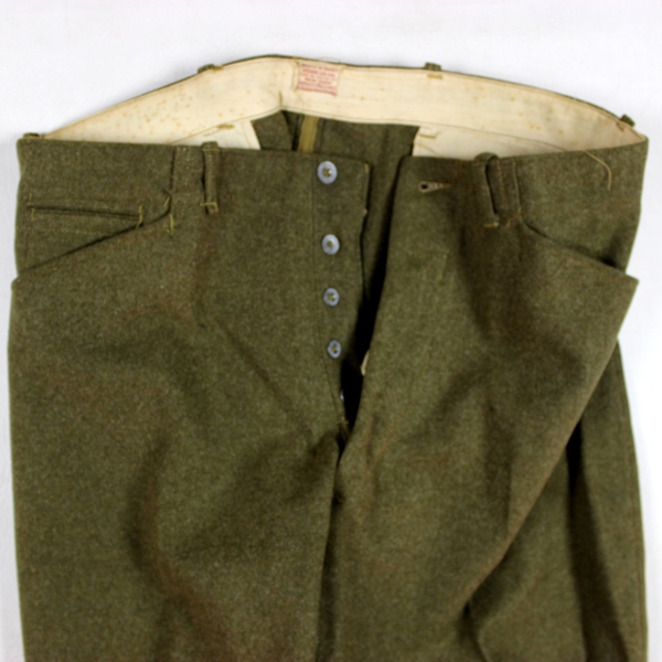 M1917 OD Wool service uniform - 341st FA Bn - 89th ID