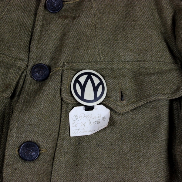 M1917 OD Wool service uniform - 356th Infantry - 89th ID