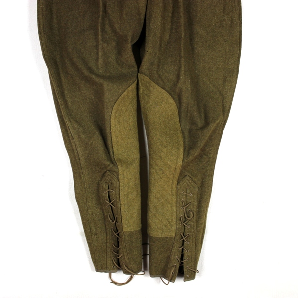 OD wool service trousers