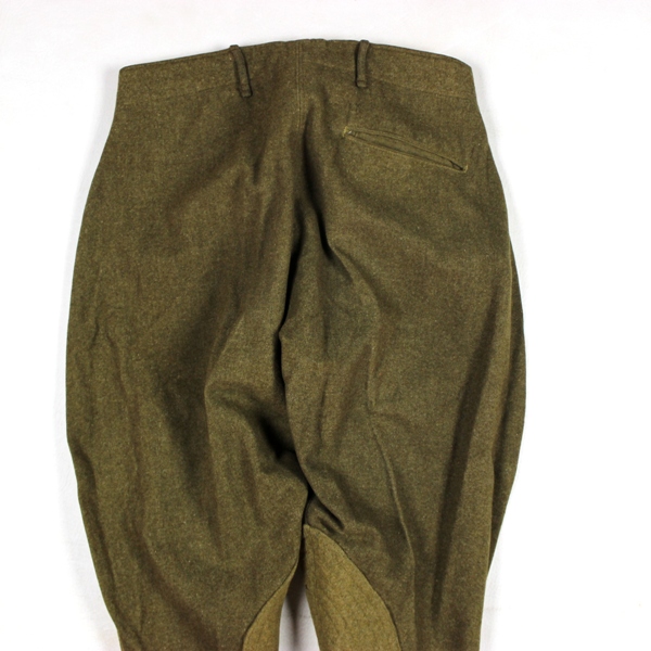 OD wool service trousers