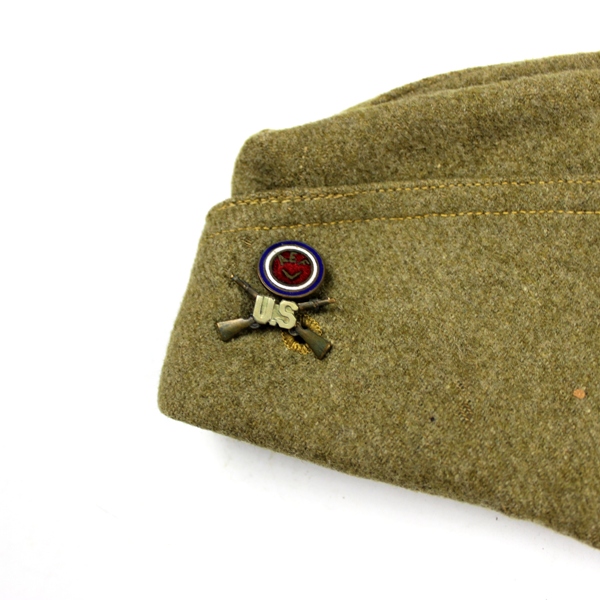 EM Wool garrison cap / Overseas cap - Size 7 1/8