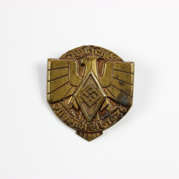 Deutsches Jugendfest 1936 badge in bronze