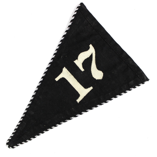 Scarce SS vehicle pennant