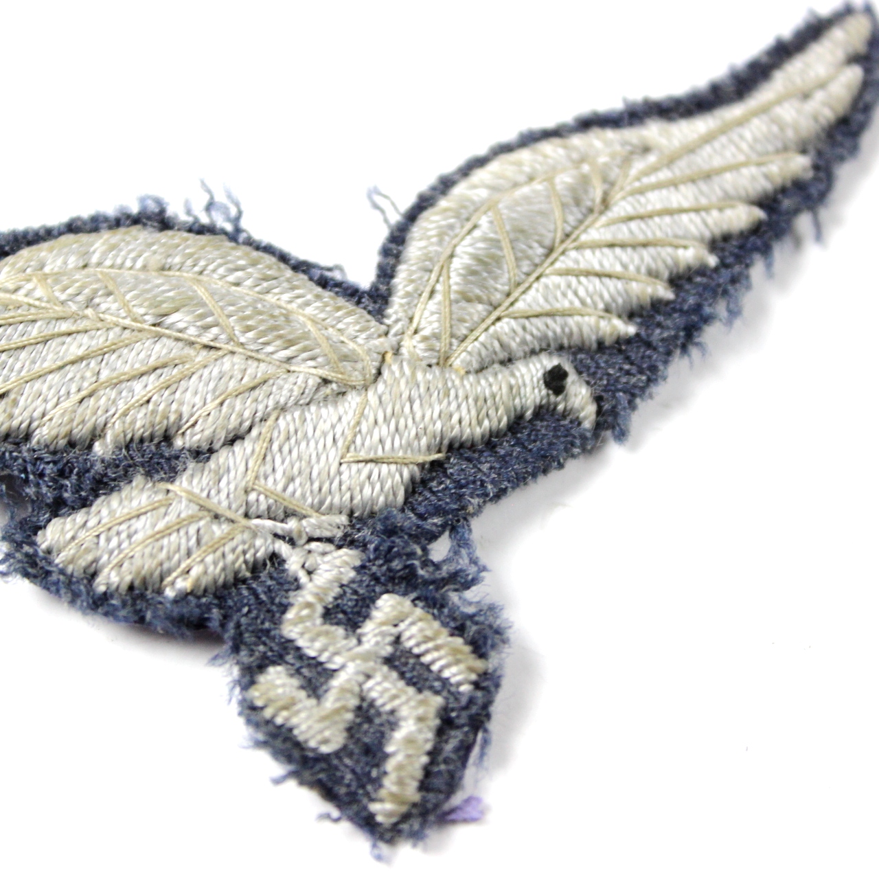 Beautiful hand-embroidered LW breast eagle