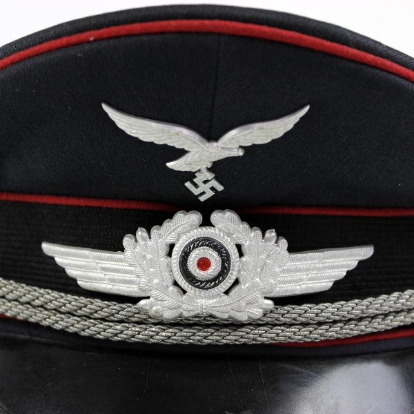 Luftwaffe artillery officers visor cap