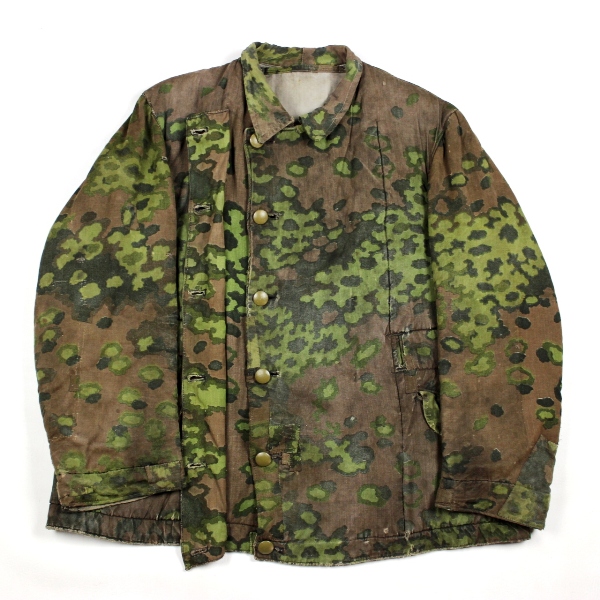 Oak-leaf camouflage reversible winter parka