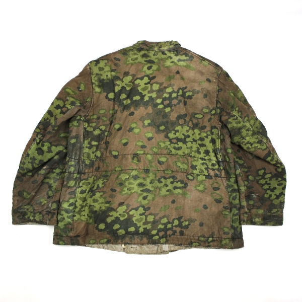 Oak-leaf camouflage reversible winter parka