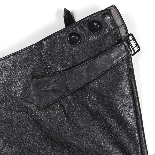 KM / Panzer leather trousers - Czech made