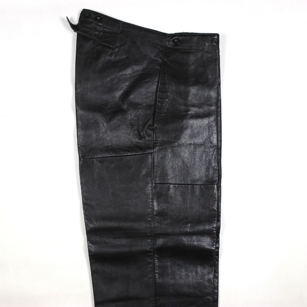 KM / Panzer leather trousers - Czech made