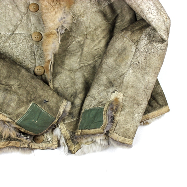 Eastern Front rabbit fur jacket